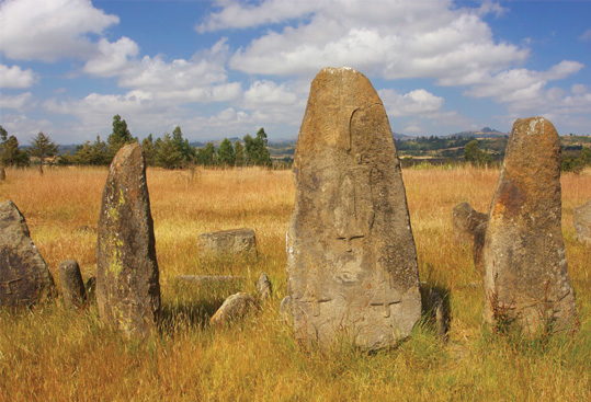 Tiya Stelae Field - UNESCO World Heritage Site - Ethiopia