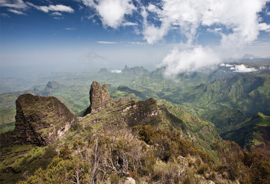 Simien Mountains & National Park, UNESCO World Heritage Site, Ethiopia